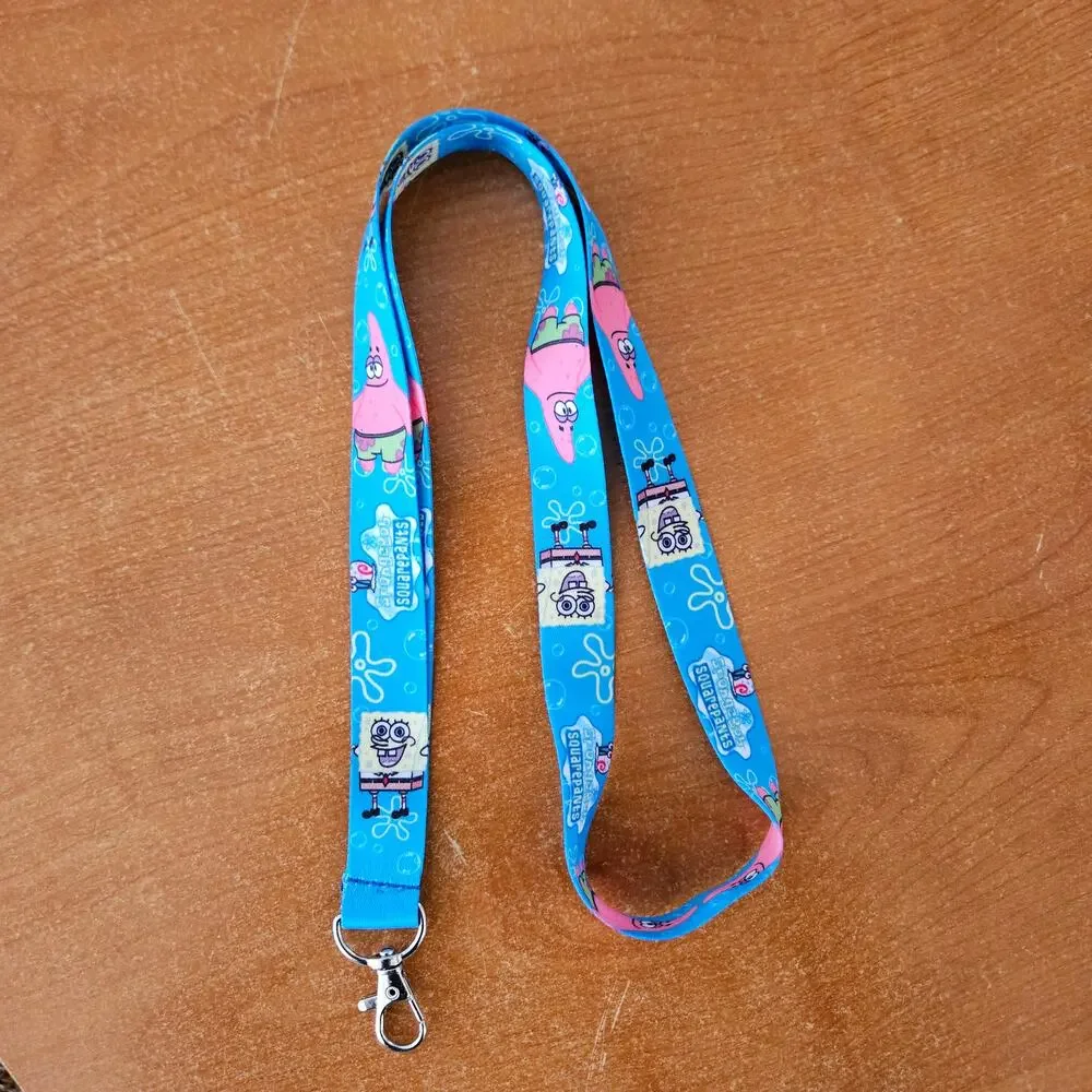 SpongeBob SquarePants Lanyard — Best Friends Forever Under the Sea